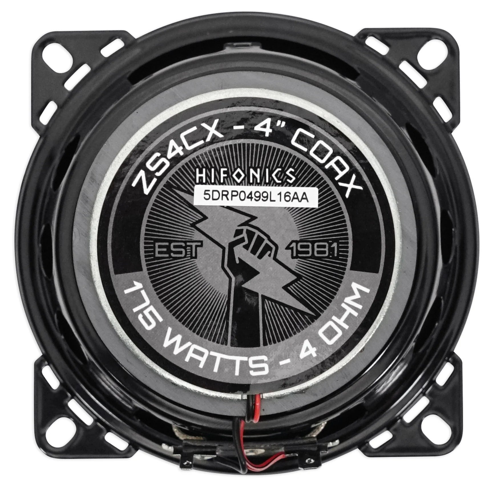 (4)  ZS4CX 4" 700 Watt Coaxial Car Audio Speakers