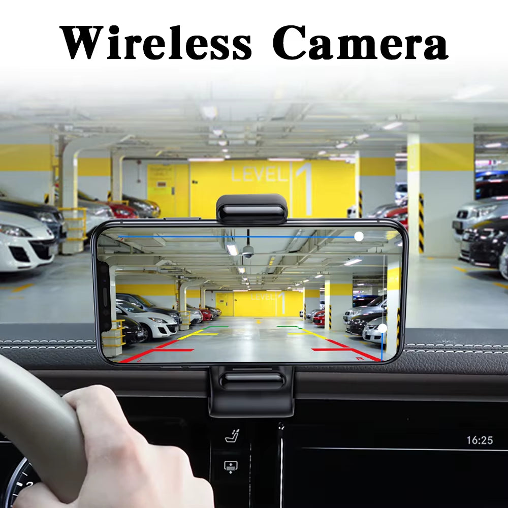 Universal Wireless Night Vision Rear View Camera HD Car Waterproof Wifi Reversing Camera 5V USB 12V Support Android IOS