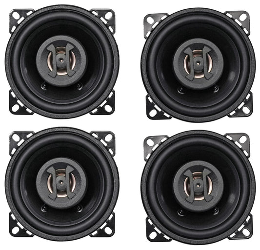 (4)  ZS4CX 4" 700 Watt Coaxial Car Audio Speakers